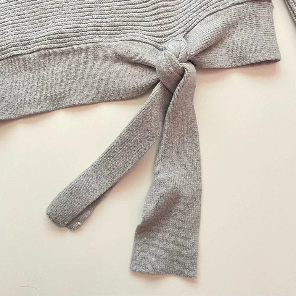 Simply Vera Vera Wang Women’s Side-Tie Ribbed Turtleneck Fall Winter Sweater